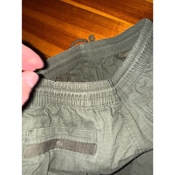 WTAPS Ripstop Jogger Tech Pants Olive Green Size Men's 02 Cargo Pockets - Picture 10 of 13